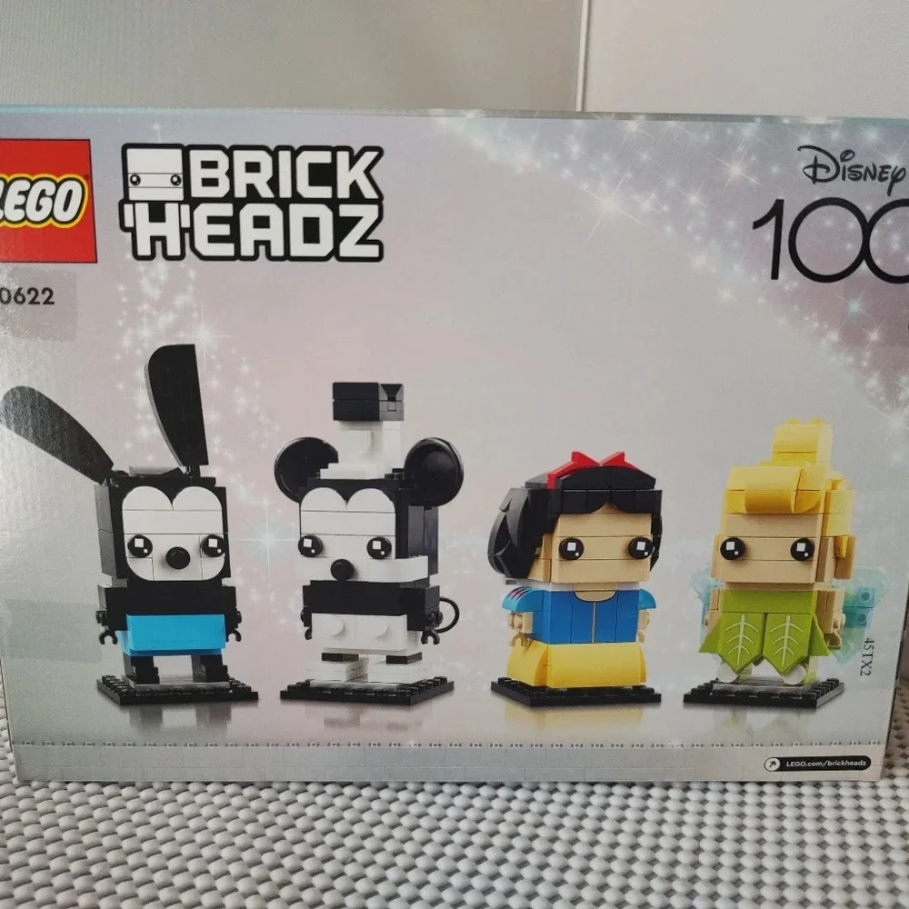 Lego Disney 100 BrickHeadz Disney 100 Celebration 40622 NWT Building Toy Set